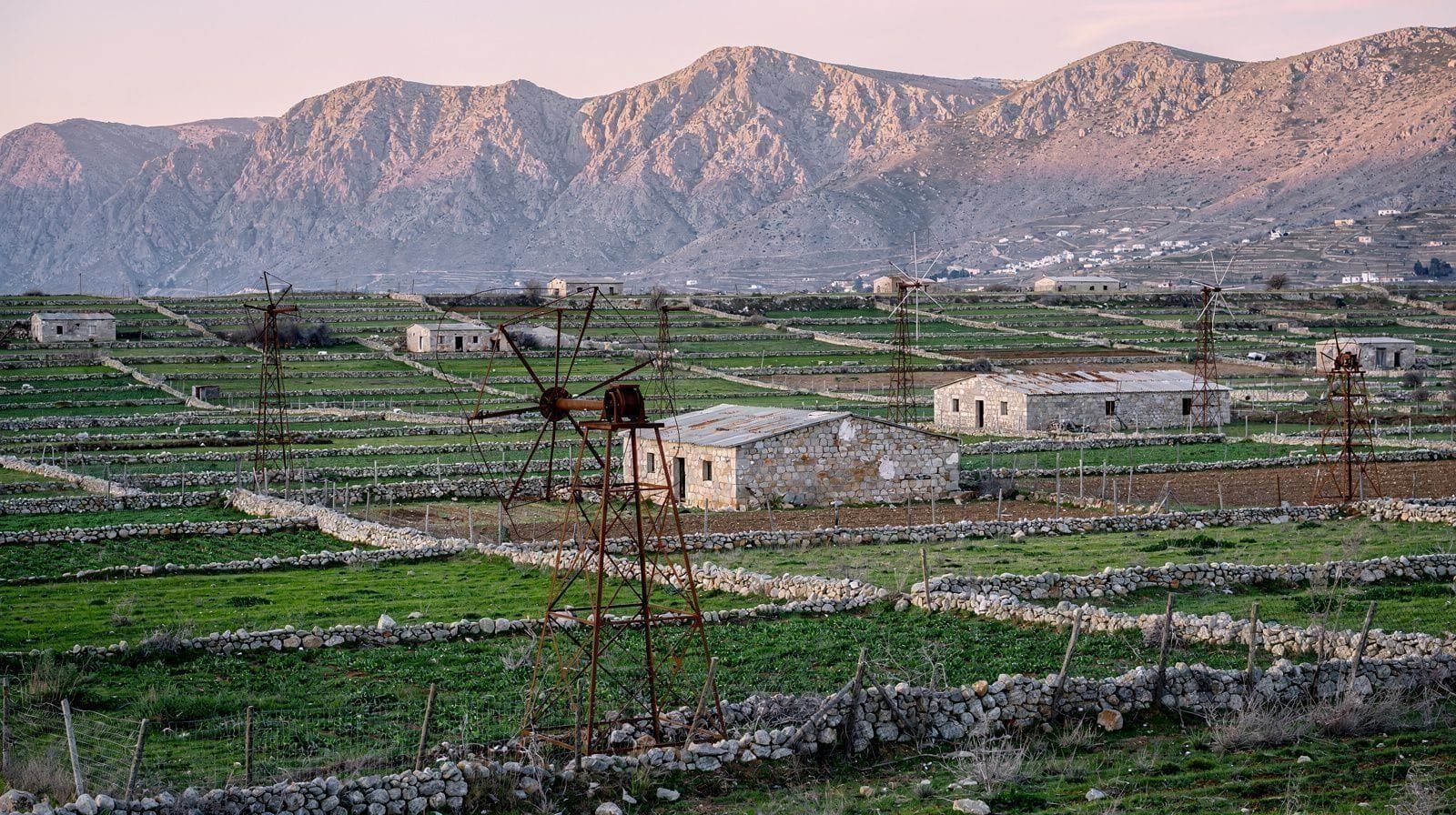 Los molinos de Lasithi que ya no están