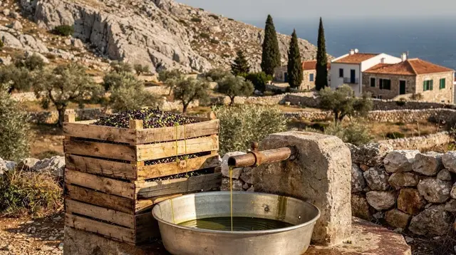 Olive oil farms