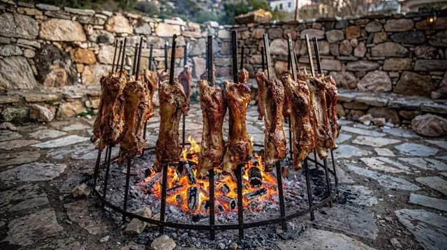 Antikristo and Sfakian Lamb: The Food of Chora Sfakion