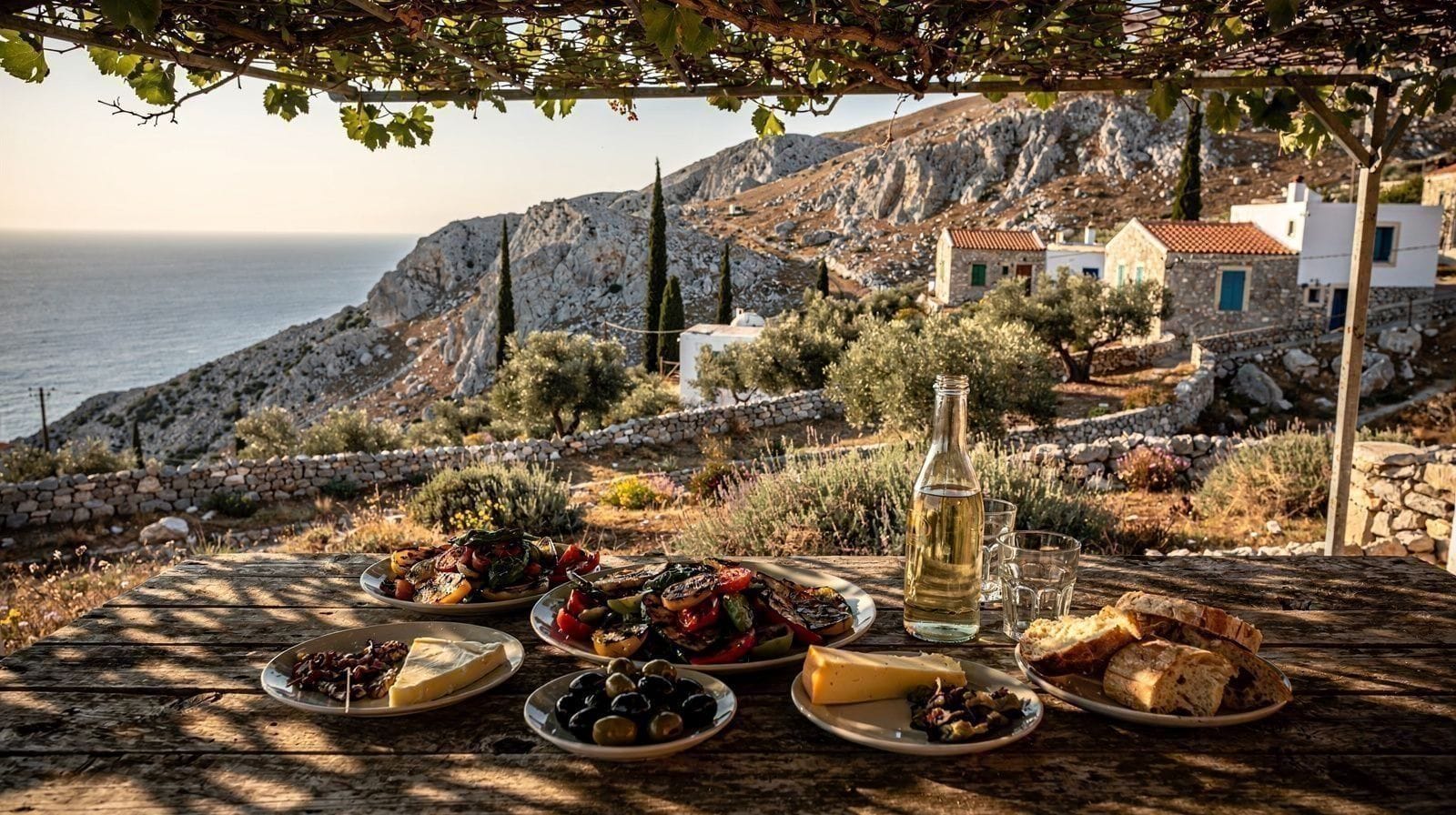 What to Eat and Drink in Crete