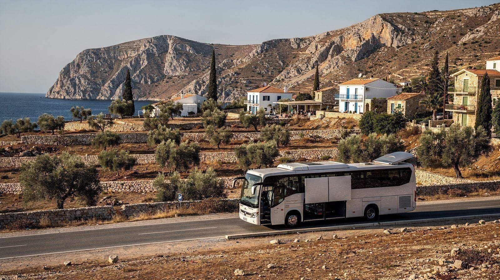 Si può vedere Creta solo con i bus KTEL?