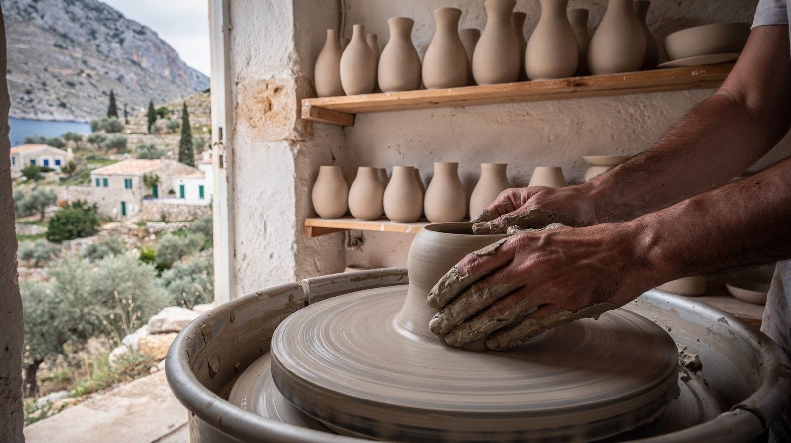 Margarites, cerámica y artesanía cretense