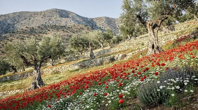 Wildflowers and Herbs Around Spili and the Psiloritis Foothills