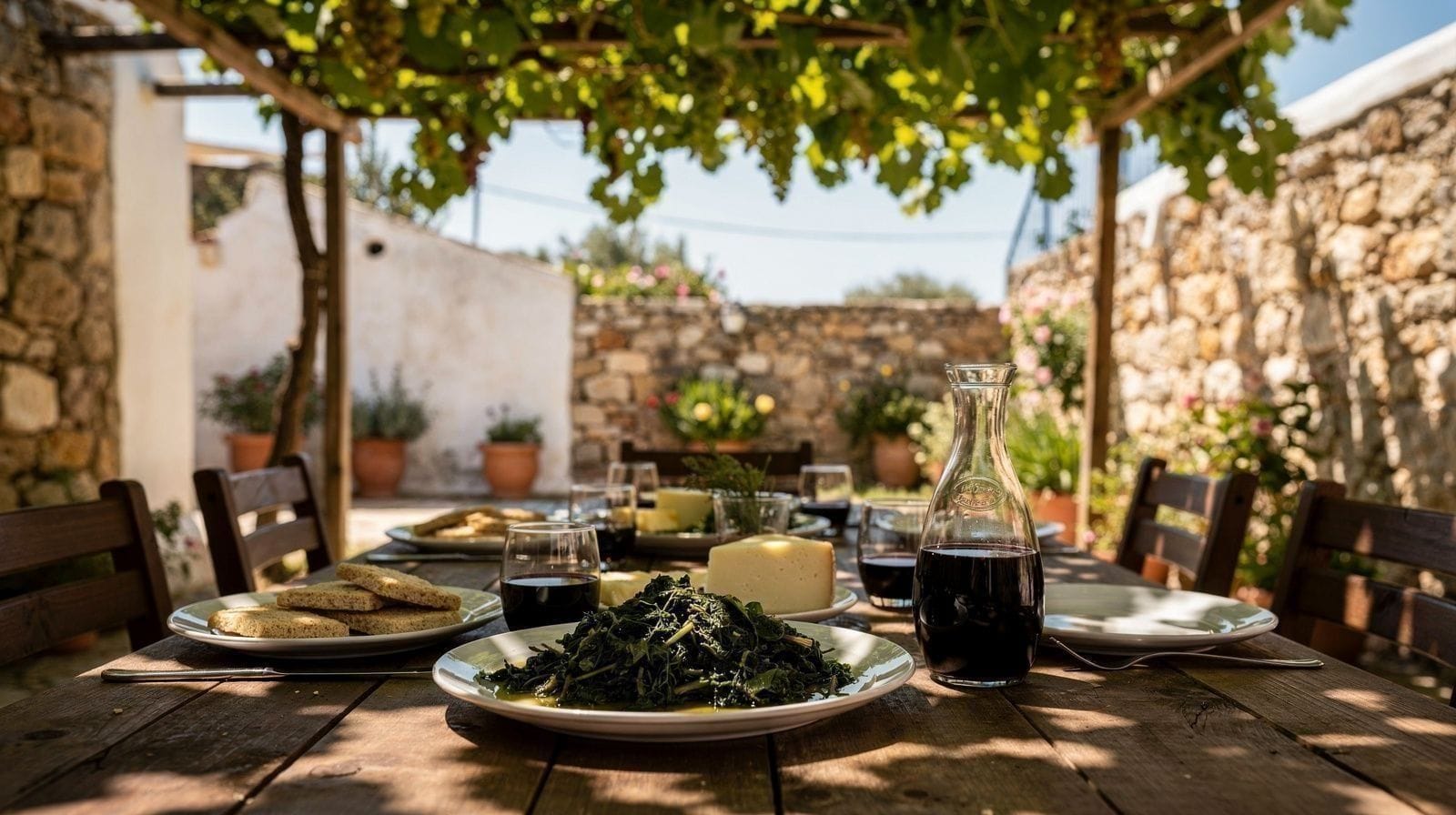 Kreta Eten en Wijn in 4 Dagen